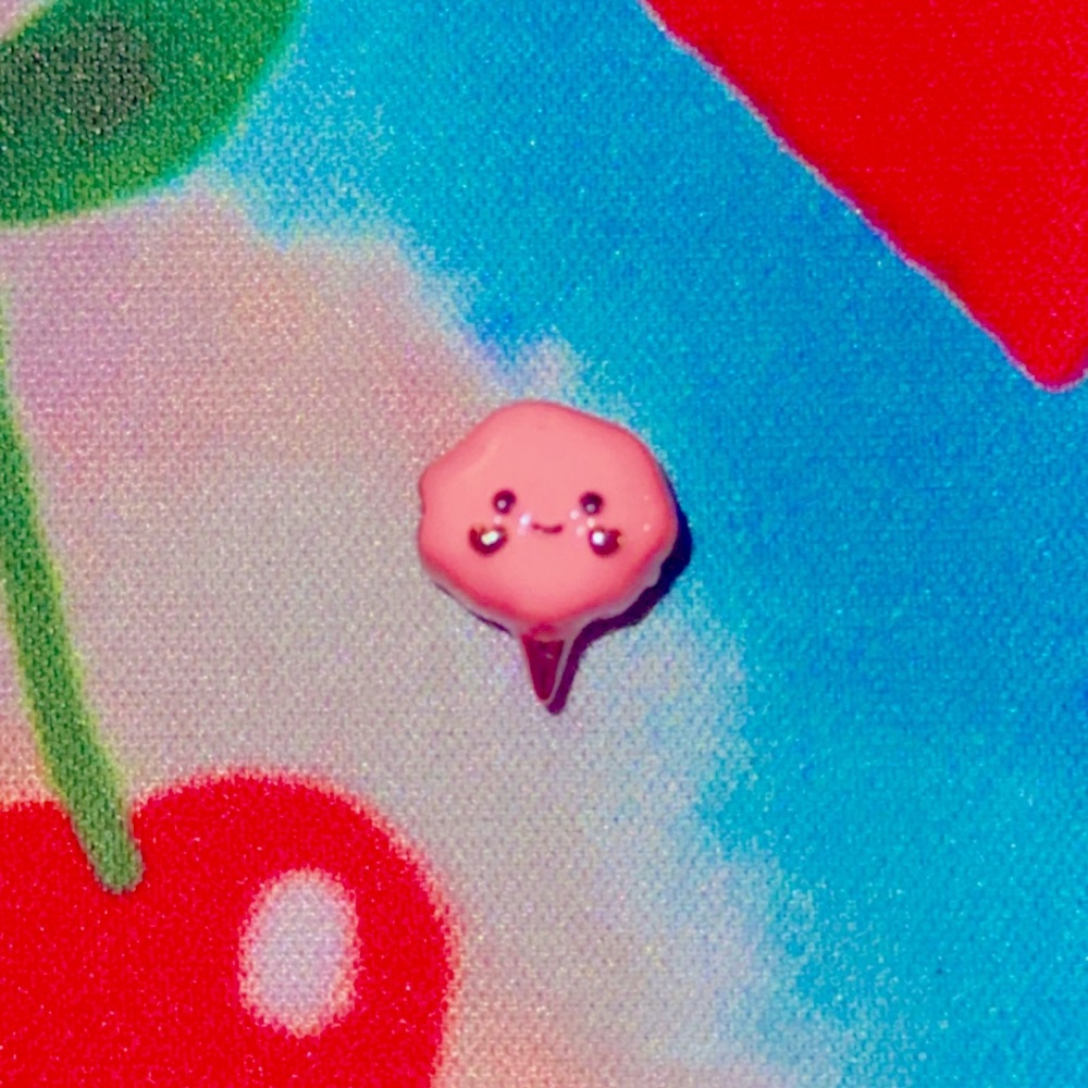 Cotton candy charm s925